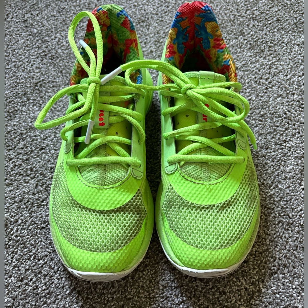 Under Armour Kids Neon Green Sneakers